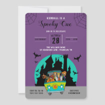 Scooby-Doo | Spooky One Halloween Birthday Invitation