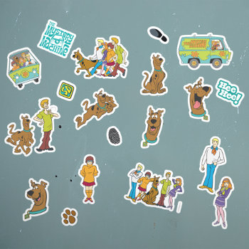 Scooby Doo Sticker Set by scoobydoo at Zazzle