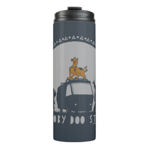 Scooby-Doo Style Tribal Van Silhouette Thermal Tumbler