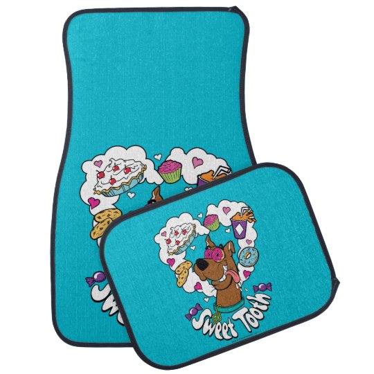 ScoobyDoo "Sweet Tooth" Car Floor Mat Zazzle