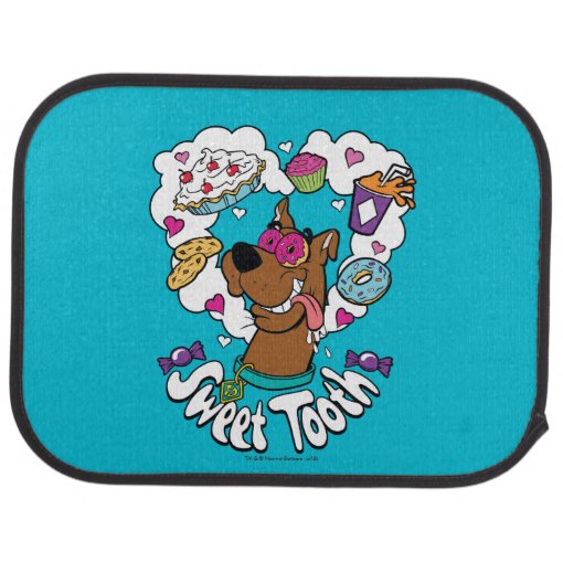 ScoobyDoo "Sweet Tooth" Car Floor Mat Zazzle