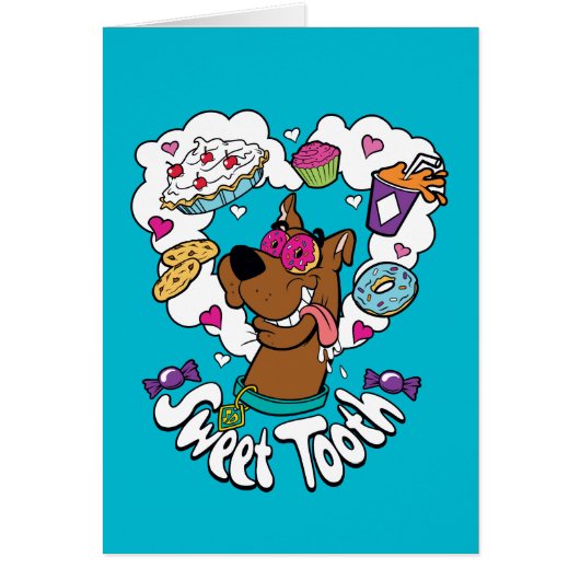 Scooby-Doo "Sweet Tooth" Cards (Front)