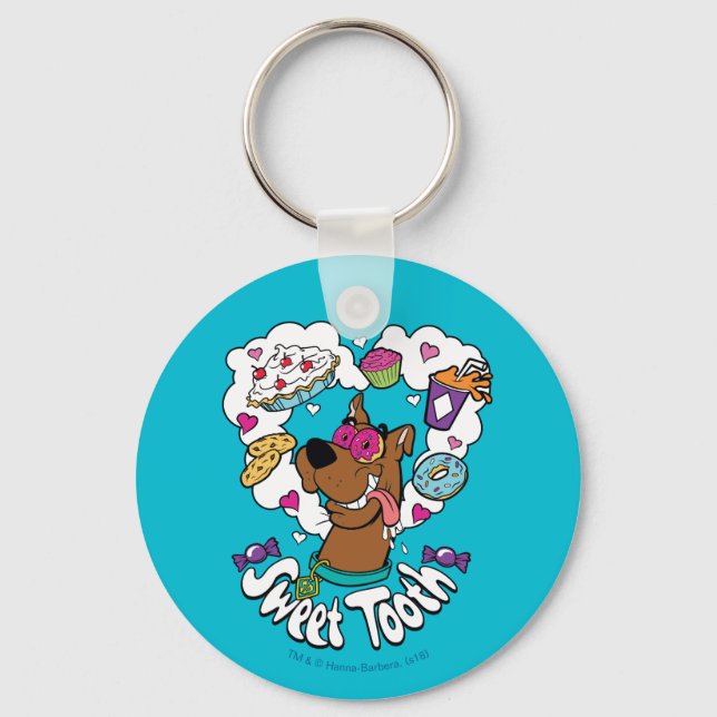 Scooby-Doo "Sweet Tooth" Keychain (Front)