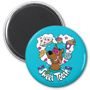 Scooby-Doo "Sweet Tooth" Magnet