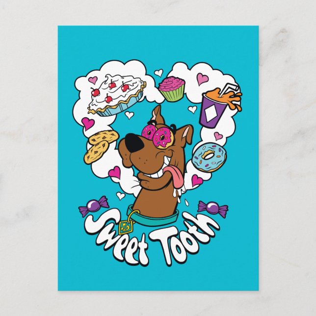 Scooby-Doo "Sweet Tooth" Postcard (Front)