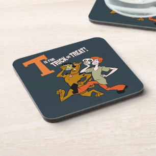 Scooby-Doo   T is for Trick or Treat Beverage Coaster