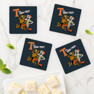 Scooby-Doo T is for Trick or Treat Coaster Set