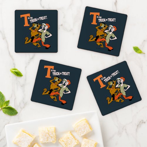 Scooby_Doo  T is for Trick or Treat Coaster Set