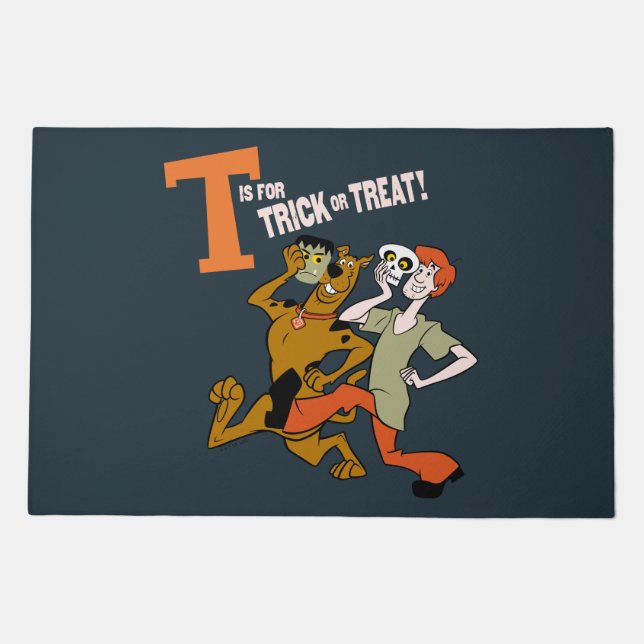 Scooby-Doo | T is for Trick or Treat Doormat (Front)