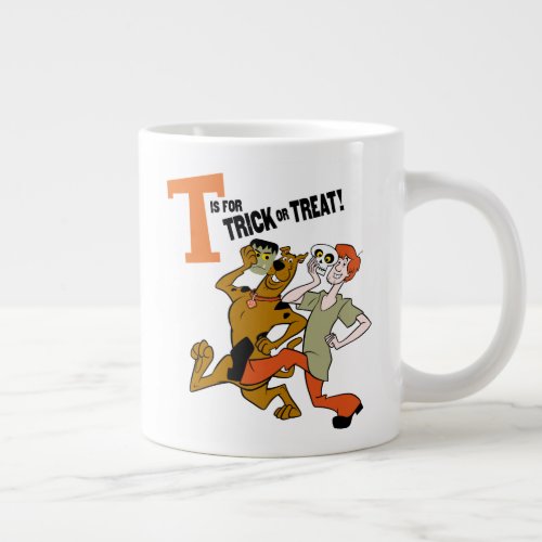 Scooby_Doo  T is for Trick or Treat Giant Coffee Mug