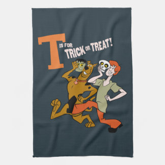 Scooby-Doo | T is for Trick or Treat Kitchen Towel