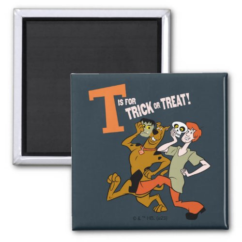 Scooby_Doo  T is for Trick or Treat Magnet