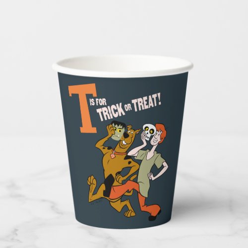 Scooby_Doo  T is for Trick or Treat Paper Cups