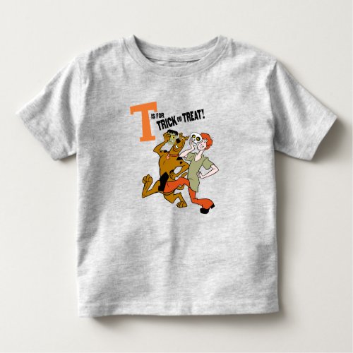 Scooby_Doo  T is for Trick or Treat Toddler T_shirt