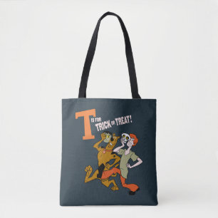 Scooby-Doo T is for Trick or Treat Tote Bag