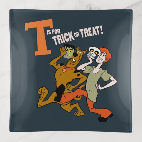 Scooby_Doo  T is for Trick or Treat Trinket Tray