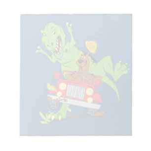 Scooby-Doo T-Rex Attack Notepad