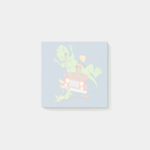 Scooby-Doo T-Rex Attack Post-it Notes
