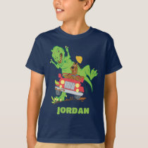 Scooby-Doo T-Rex Attack T-Shirt