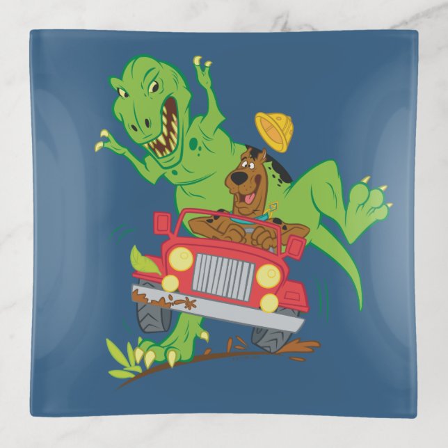 Scooby-Doo T-Rex Attack Trinket Tray (Front)