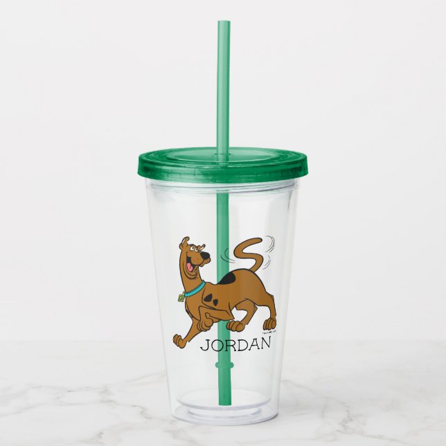 Scooby-Doo Tail Wag Acrylic Tumbler (Front)