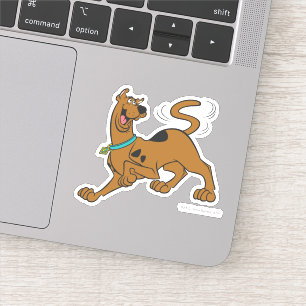 Scooby-Doo Tail Wag Sticker