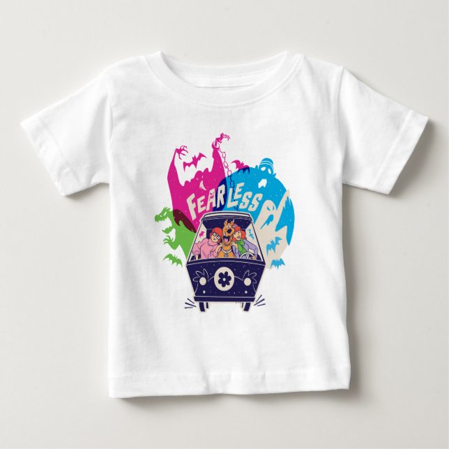 Scooby-Doo | The Fearless Mystery Machine Baby T-Shirt (Front)