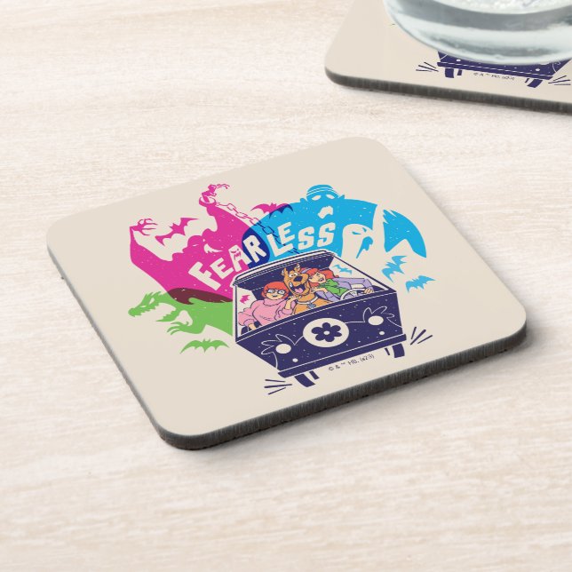 Scooby-Doo | The Fearless Mystery Machine Beverage Coaster (Left Side)