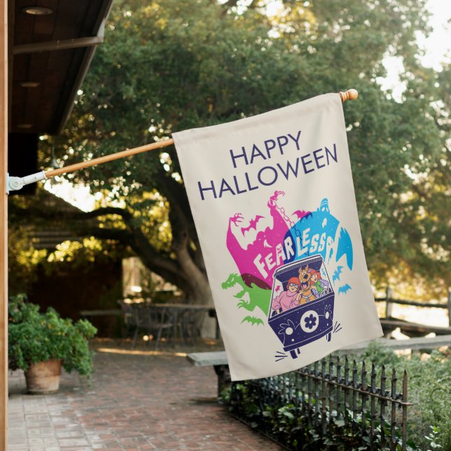 Scooby-Doo | The Fearless Mystery Machine House Flag (In SItu)