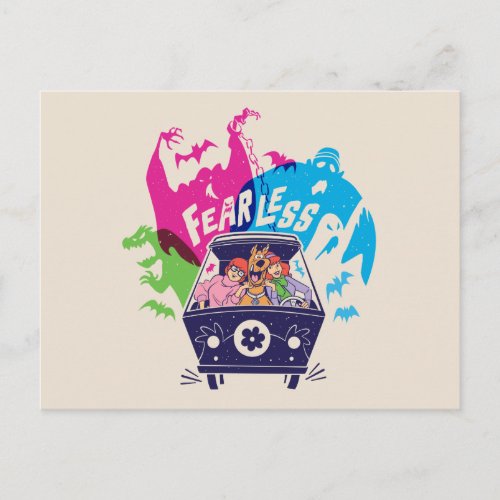 Scooby_Doo  The Fearless Mystery Machine Postcard