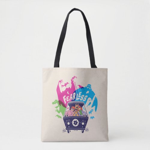 Scooby_Doo  The Fearless Mystery Machine Tote Bag