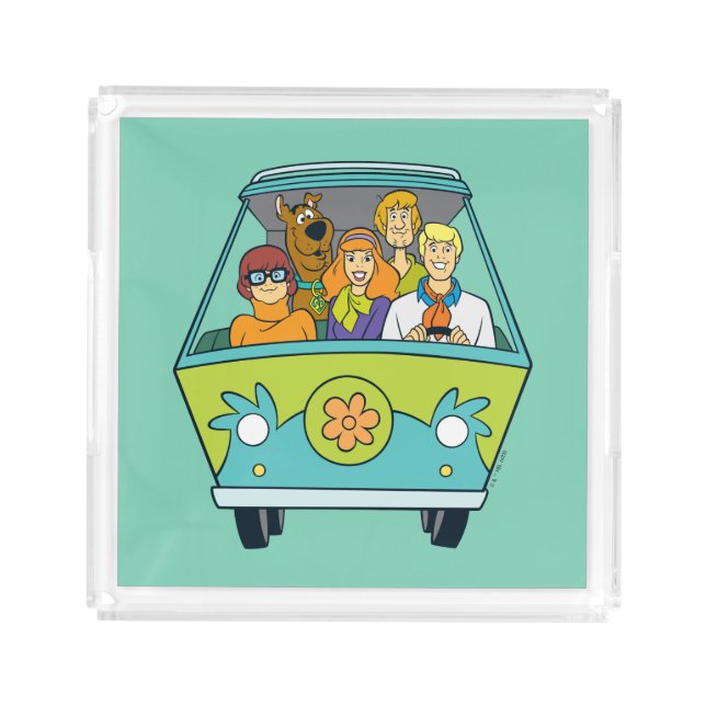 Scooby-Doo & The Gang Mystery Machine Acrylic Tray (Front)