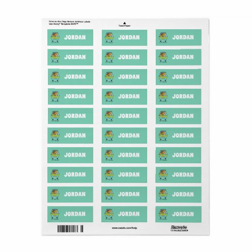 Scooby_Doo  The Gang Mystery Machine  Add Name Label