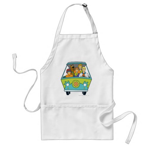 Scooby_Doo  The Gang Mystery Machine Adult Apron