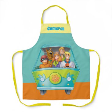 Scooby-Doo & The Gang Mystery Machine Airbrush Apron