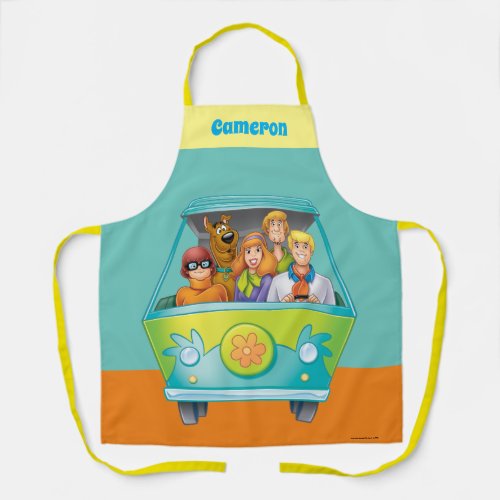 Scooby_Doo  The Gang Mystery Machine Airbrush Apron