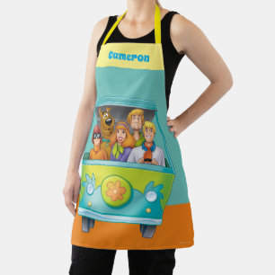 Scooby-Doo & The Gang Mystery Machine Airbrush Apron