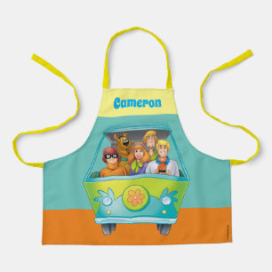 Scooby-Doo & The Gang Mystery Machine Airbrush Apron