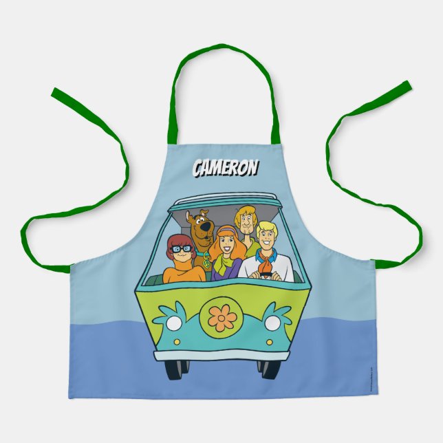 Scooby-Doo & The Gang Mystery Machine Apron (Front)