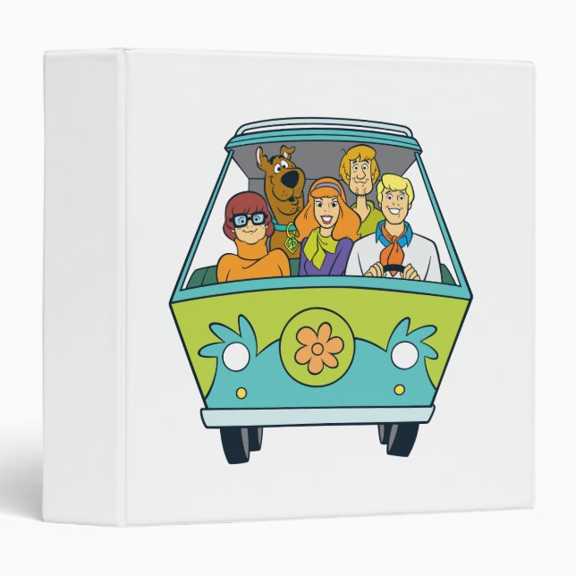 Scooby-Doo & The Gang Mystery Machine Binder (Front/Spine)