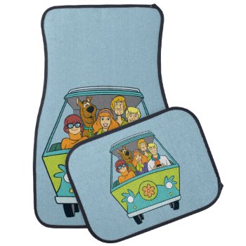 Scooby-doo & The Gang Mystery Machine Car Floor Mat by scoobydoo at Zazzle