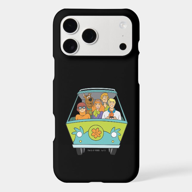 Scooby-Doo & The Gang Mystery Machine Case-Mate iPhone Case (Back)