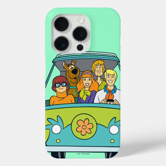 Scooby-Doo & The Gang Mystery Machine Case-Mate iPhone Case (Back)