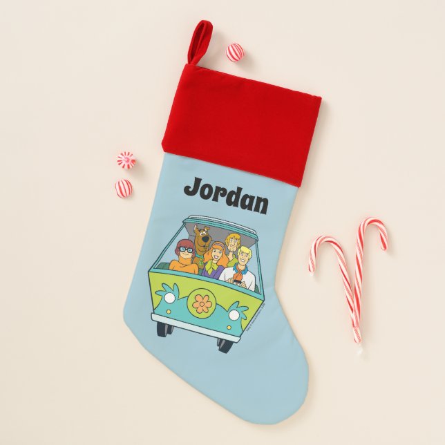 Scooby-Doo & The Gang Mystery Machine Christmas Stocking (Front)