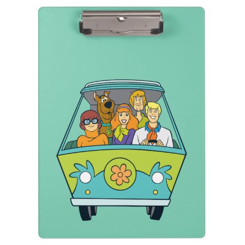 Scooby_Doo  The Gang Mystery Machine Clipboard