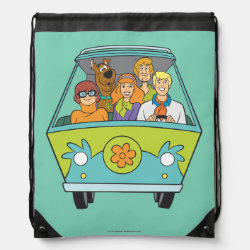 Scooby-Doo & The Gang Mystery Machine Drawstring Bag
