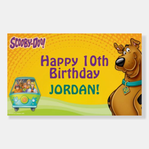 Scooby_Doo  The Gang Mystery Machine Foam Board