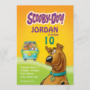 Scooby Doo Invitations Zazzle