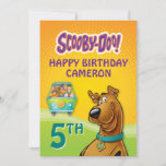Scooby-Doo &amp; The Gang Mystery Machine Invitation