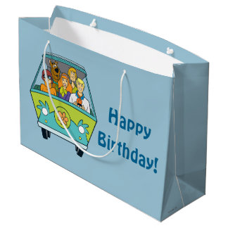 Scooby-Doo & The Gang Mystery Machine Large Gift Bag